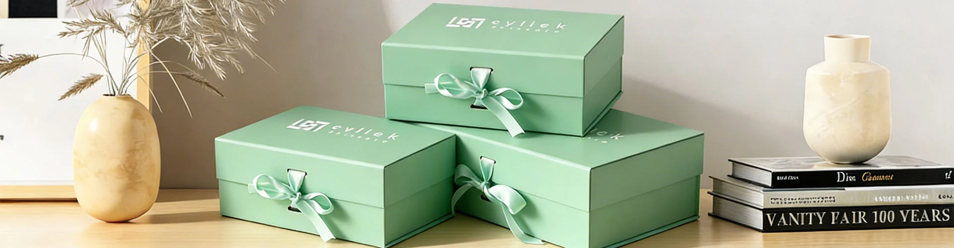 Caixa de embalagem de abertura dupla