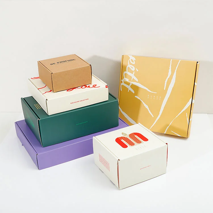 Caixa de correio de papel ondulado